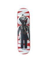 Girl Geron Wilson Fist Graphic Red White Black Size 8.3 Skateboard Deck