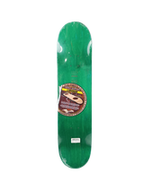 Almost Chris Haslam Double Impact Purple Blue White Size 7.75" Vintage NOS Deck