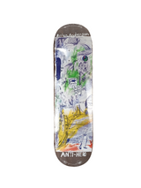 Anti-Hero Brian Anderson SF Then & Now Series Brown Woodgrain Multi Size 8.5 Vintage NOS Deck