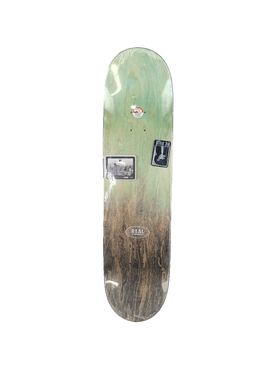 Real Ishod Wair Dove Graphic White Blank Size 8.5 Skateboard Deck