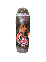 World Industries Randy Colvin Safari Reissue Multi Color Size 9.75 Shaped Skateboard Deck