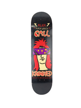Krooked Alex Trainwreck Gall Blindfold Black Red White Guest Pro Model Graphic Size 7.75 Vintage NOS Deck