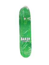 Baker Terry Kennedy Fly Society Airplane Deck Pink Blue Purple Size 7.75" Vintage NOS Deck