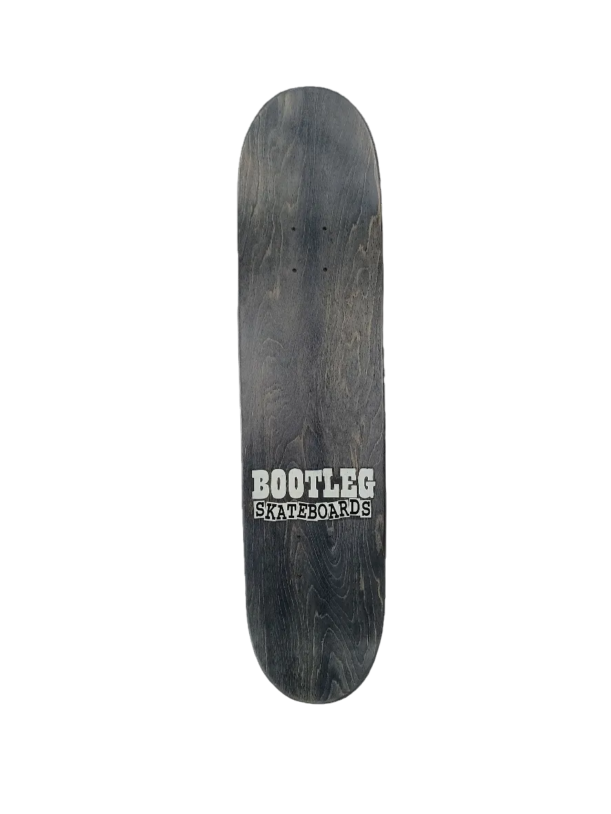 Bootleg Alex Trainwreck Gall Knox Godoy Drawing Black White Red Size 7.6" Vintage NOS Deck