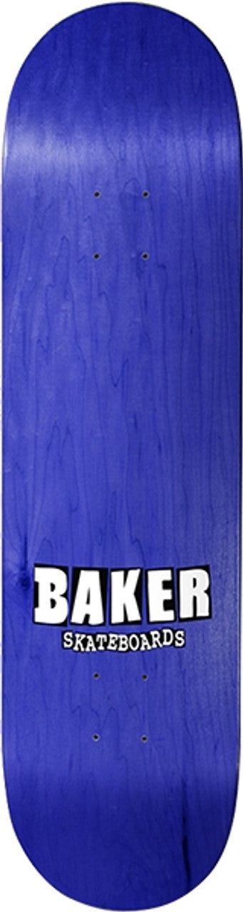 Baker Brand Logo Reverse 8.25" Assorted Stain Skateboard Deck