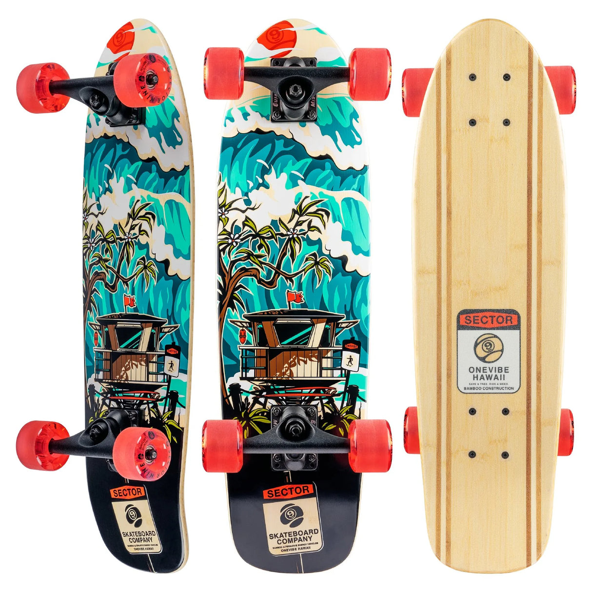 Sector Nine Bambino Shore Break Cruiser Complete