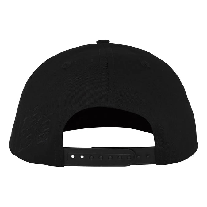 Santa Cruz Stranger Things Hellfire Club Black Structured Snapback Hat