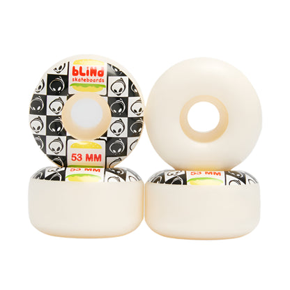 Blind Blind Burger Black White 53mm Skateboard Wheels
