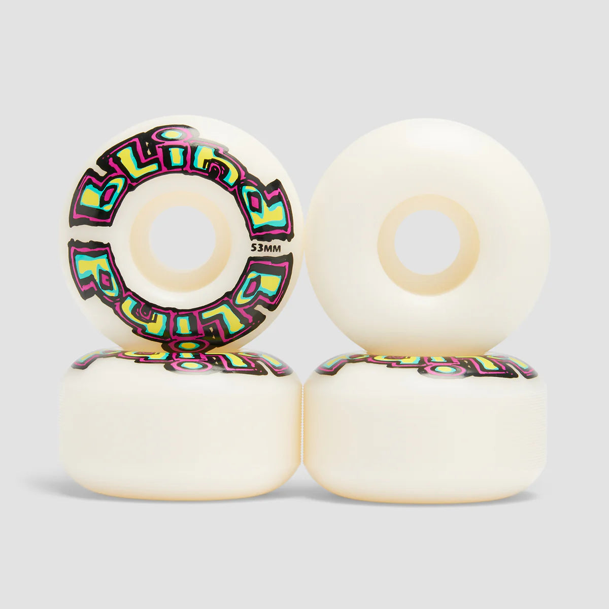 Blind Og Wrap Purple Teal 53mm Skateboard Wheels