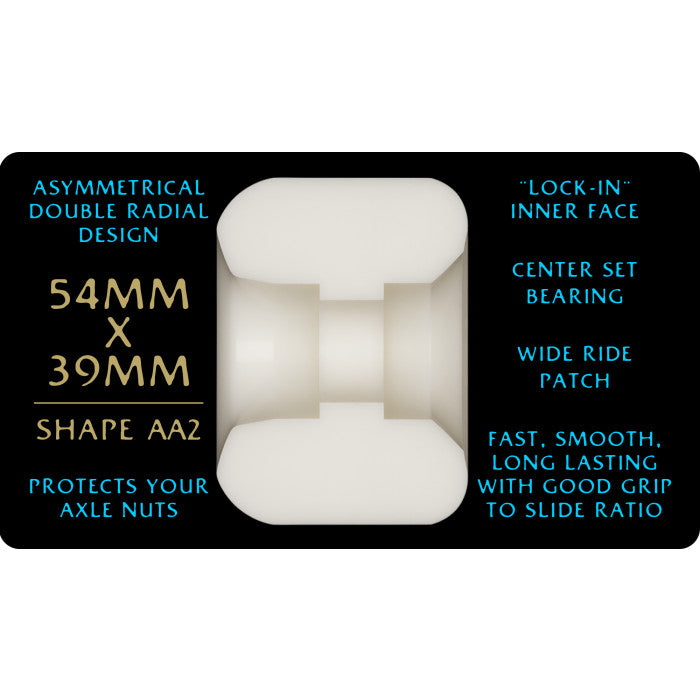 Powell Peralta Dragon Formula Nano Rat Blue 97a 54mm x 39mm AA2 Skateboard Wheels