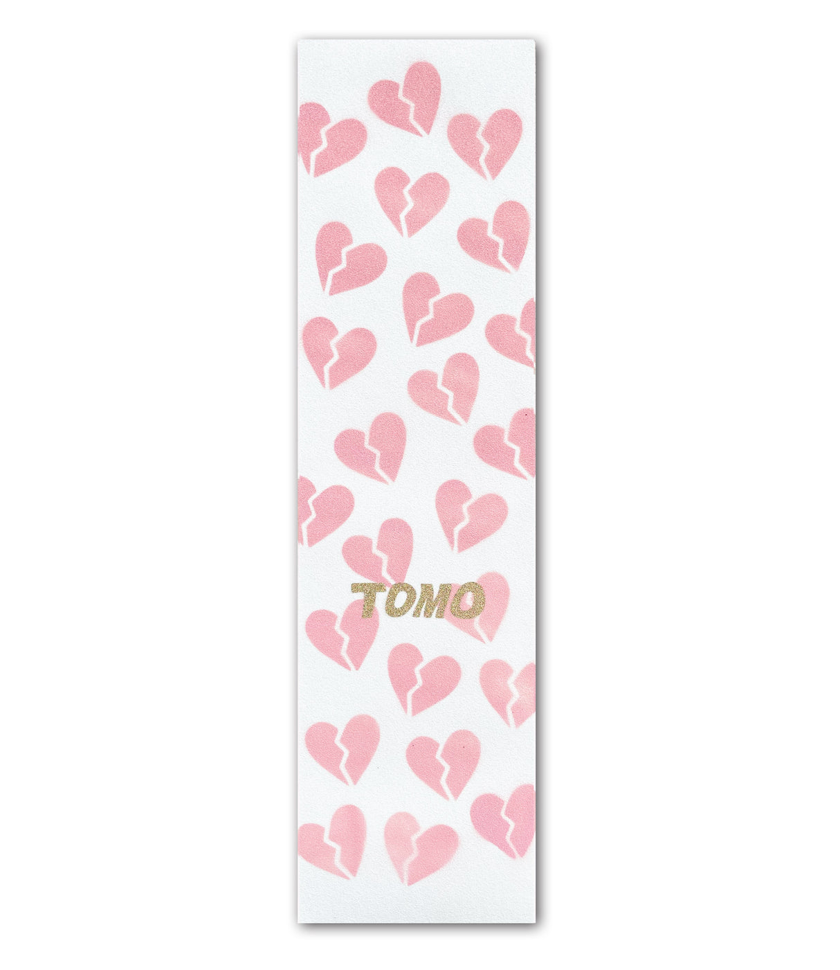 Tomo Broken Hearts - Pink Graphic Griptape