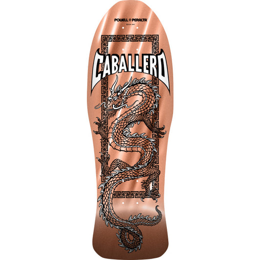Powell Peralta Steve Caballero Chinese Dragon Copper Foil 10" Reissue Skateboard Deck