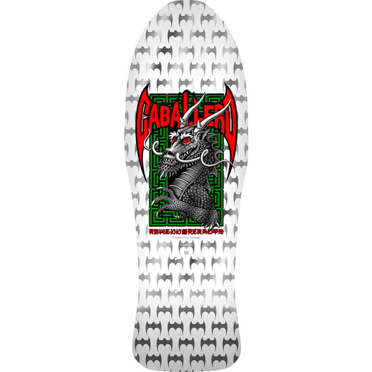 Bones Brigade Steve Caballero Series 17 White 9.95" Skateboard Deck