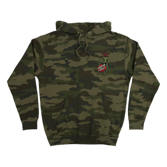 Santa Cruz Stranger Things Demogorgon Dot Camo Heavyweight Hooded Sweatshirt