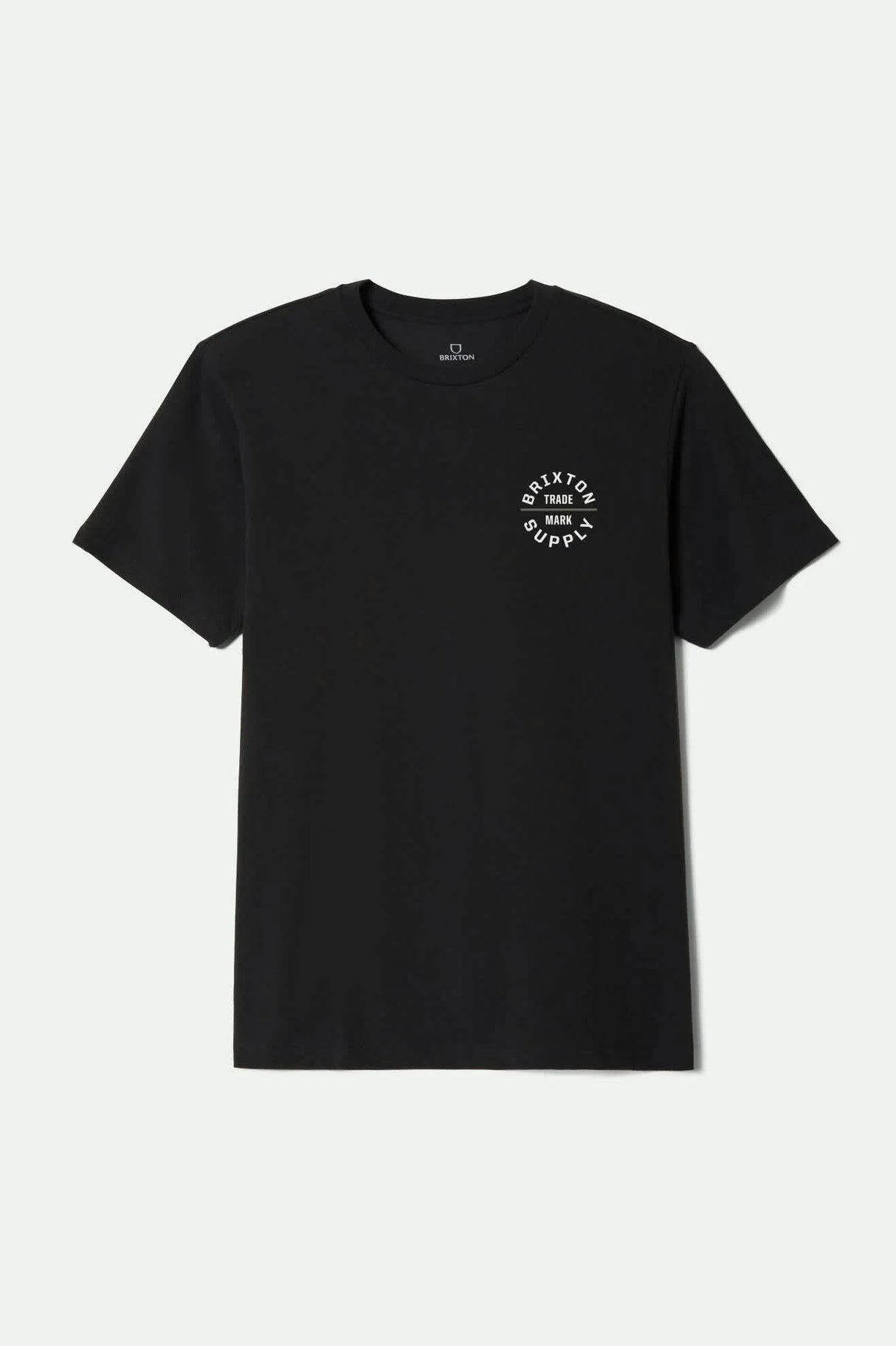 Brixton Oath Black Olive Surplus White Standard S/s Shirt
