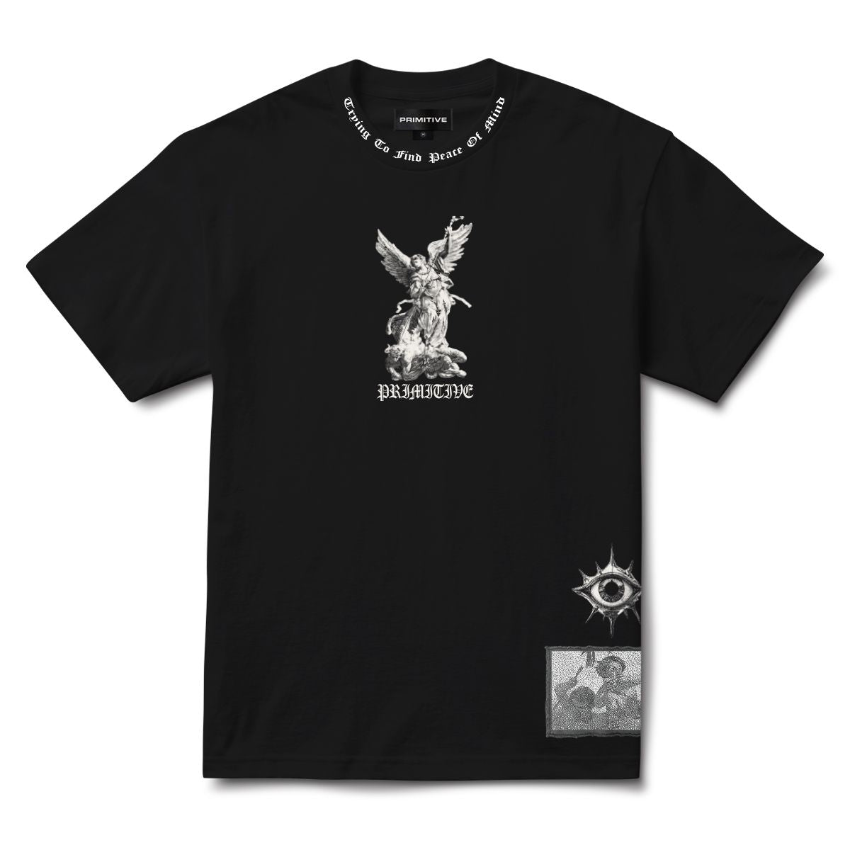 Primitive Century Heavyweight Black T-Shirt