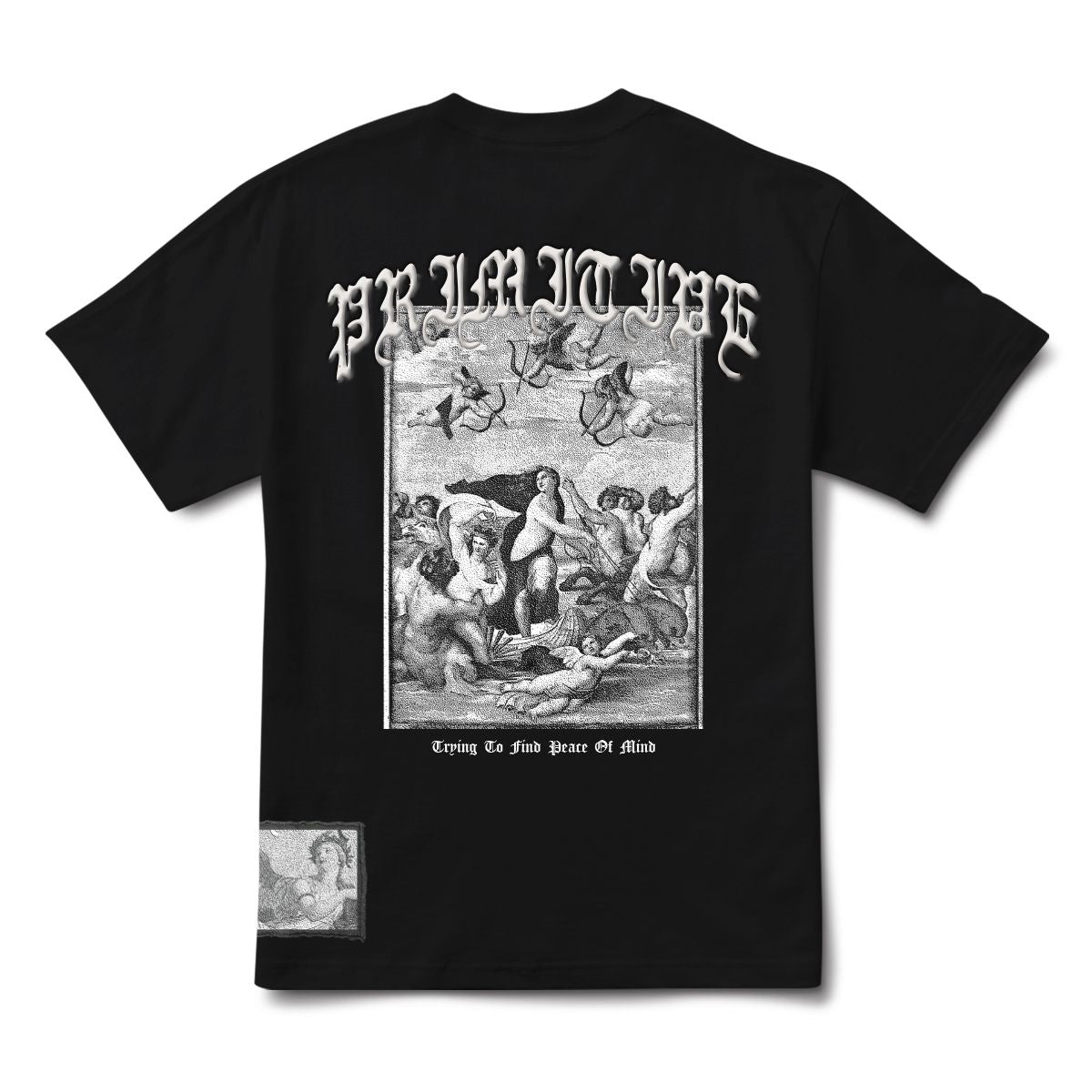 Primitive Century Heavyweight Black T-Shirt