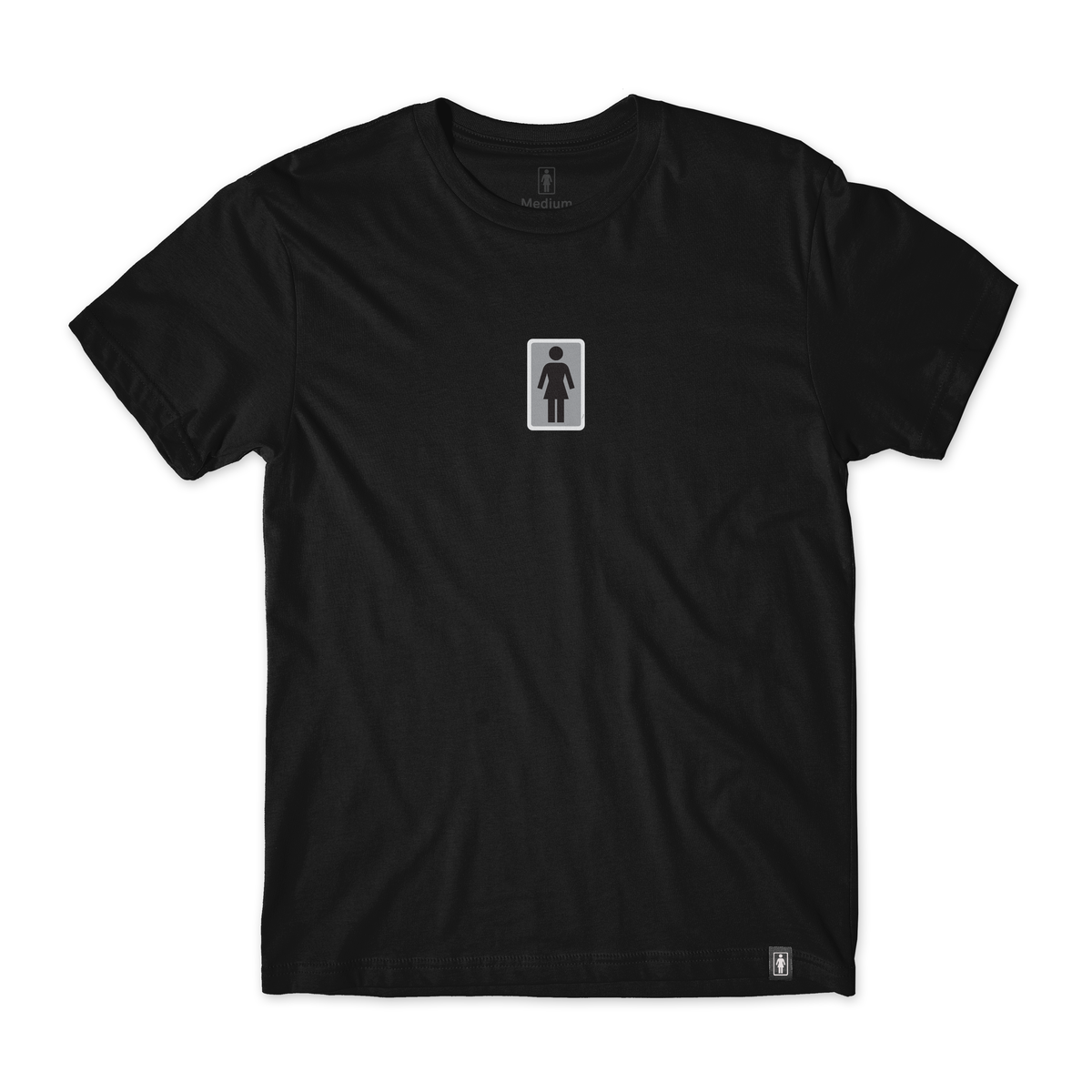 Girl Classic OG Black Grey S/s Shirt