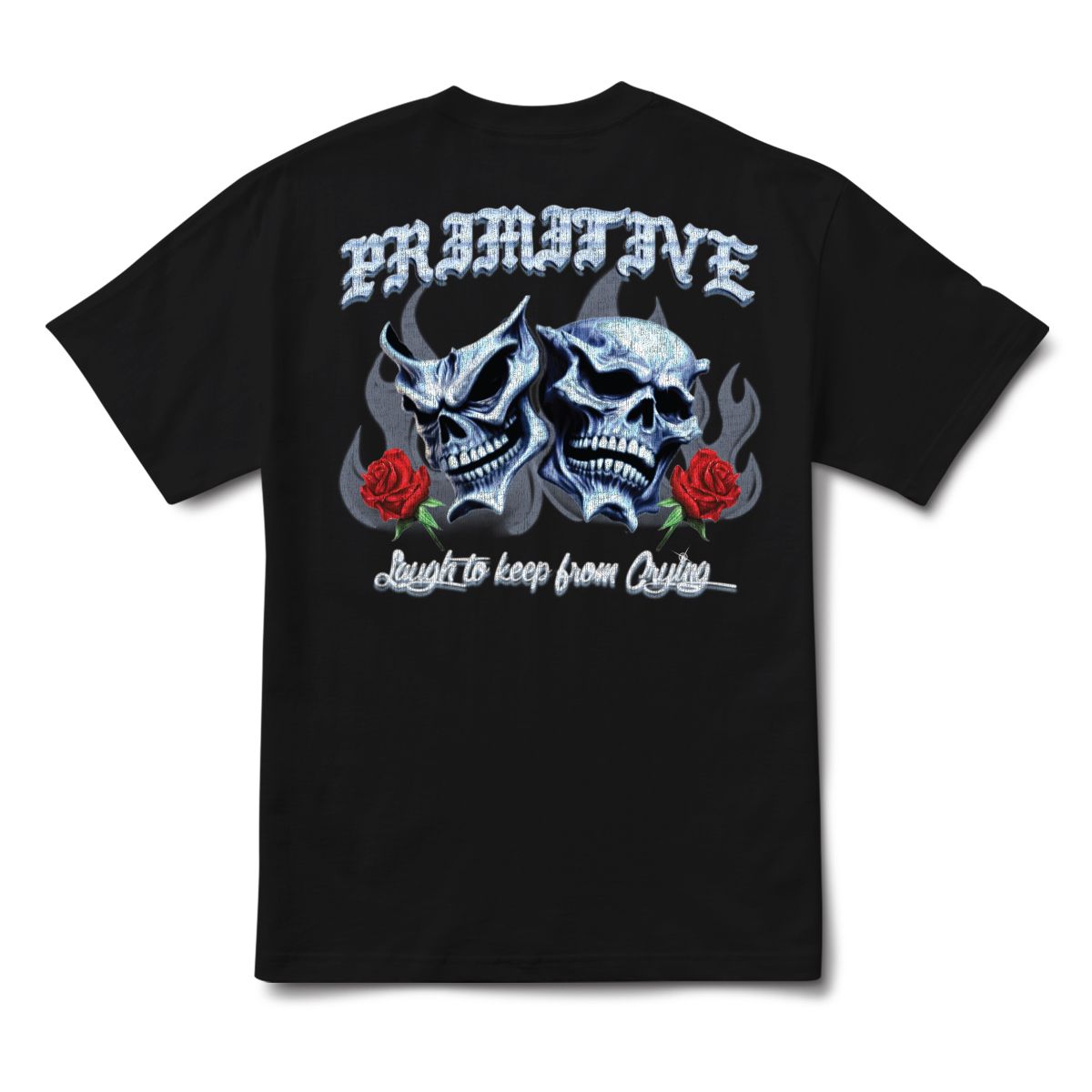 Primitive Comedy Heavyweight Black T-Shirt