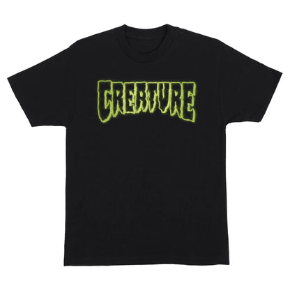 Creature Bonehead Glitch Black Heavyweight S/s Shirt