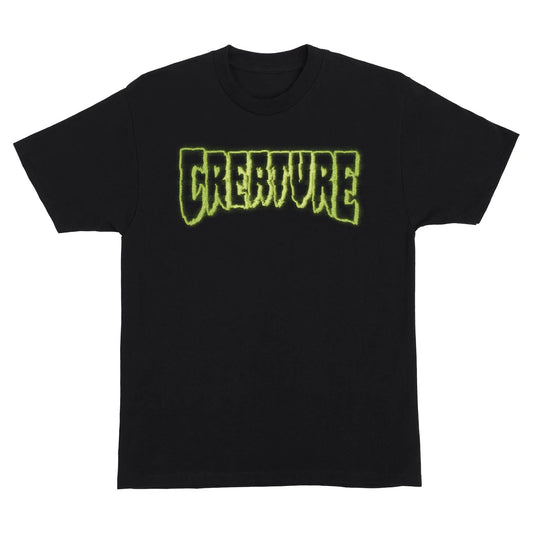 Creature Bonehead Glitch Black Heavyweight S/s Shirt