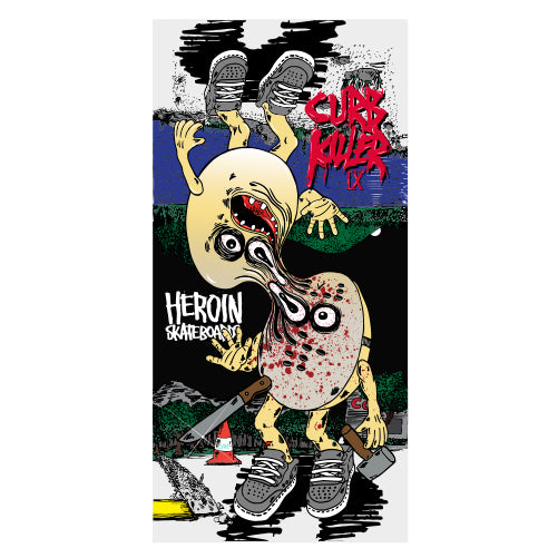 Heroin Curb Killer 9 Merged Egg Sticker