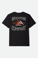 Brixton Outta Black S/s Standard Tee Shirt
