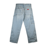 Dickies Worn In 1993 Carpenter Taylor Wash Denim Pants