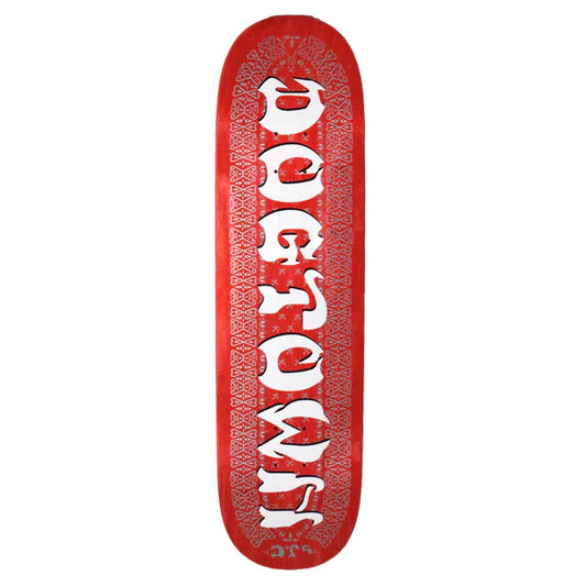 Dogtown Bandana Red Stain 8.5" Skateboard Deck