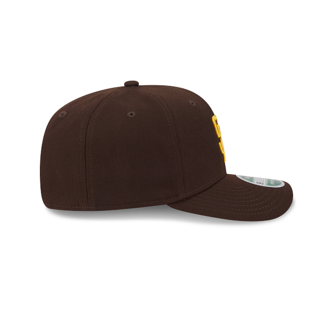 New Era San Diego Padres Player Rep 970SS Brown Snapback Hat