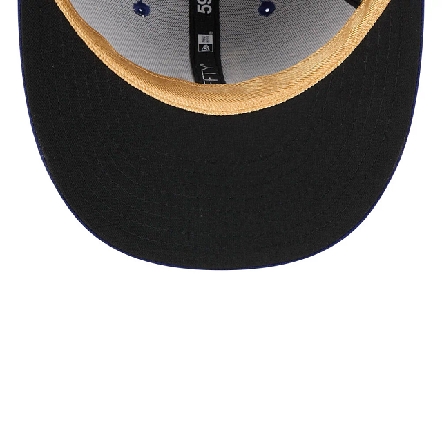 New Era Los Angeles Dodgers MLB Gold 2025 Low Profile 59Fifty Fitted Hat