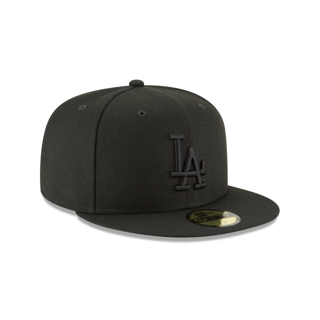 New Era Los Angeles Dodgers Basic Black/Black 59Fifty Fitted Hat
