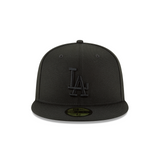 New Era Los Angeles Dodgers Basic Black/Black 59Fifty Fitted Hat