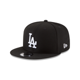New Era Los Angeles Dodgers Basic Black/White 9Fifty Snapback Hat
