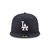 New Era Los Angeles Dodgers Basic Navy 59Fifty Fitted Hat