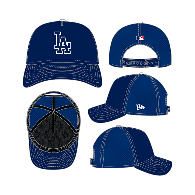 New Era Los Angeles Dodgers 2026 Batting Practice 9Forty A-Frame Hat