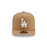 New Era Los Angeles Dodgers 950AF A-Frame Khaki Snapback Hat