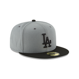 New Era Los Angeles Dodgers Basic Stone/Black 59Fifty Fitted Hat