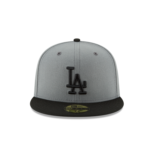 New Era Los Angeles Dodgers Basic Stone/Black 59Fifty Fitted Hat