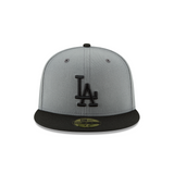 New Era Los Angeles Dodgers Basic Stone/Black 59Fifty Fitted Hat