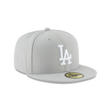 New Era Los Angeles Dodgers Basic Graphite 59Fifty Fitted Hat