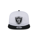 New Era Las Vegas Raiders Training Golfer White Snapback Hat