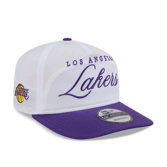 New Era Los Angeles Lakers Draft 1920 White Snapback Hat