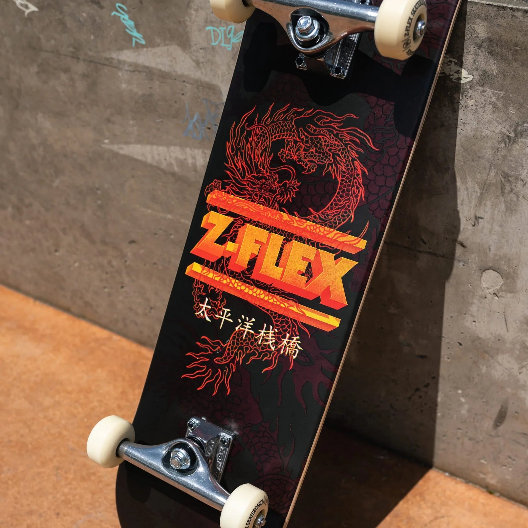 Z-Flex Dragon 8.25" Street Complete Skateboard