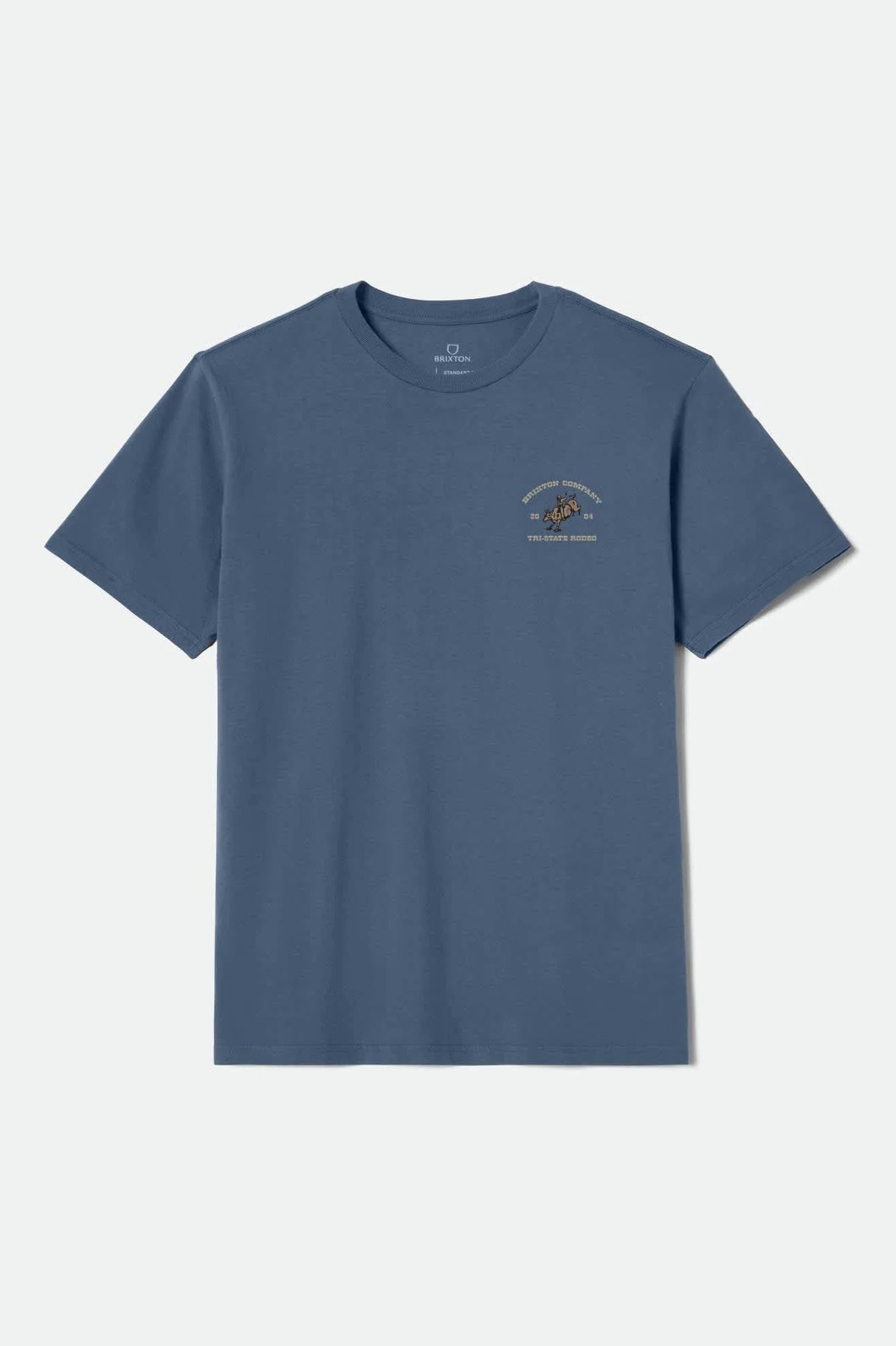 Brixton Danforth Harbor Blue Standard S/s Shirt