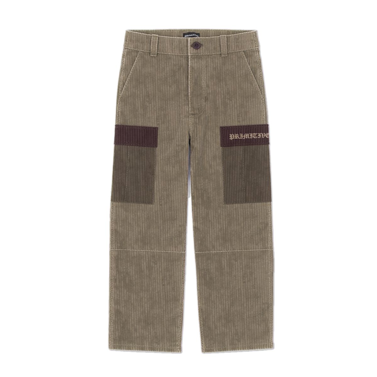 Primitive Dusk Brown Cargo Pants