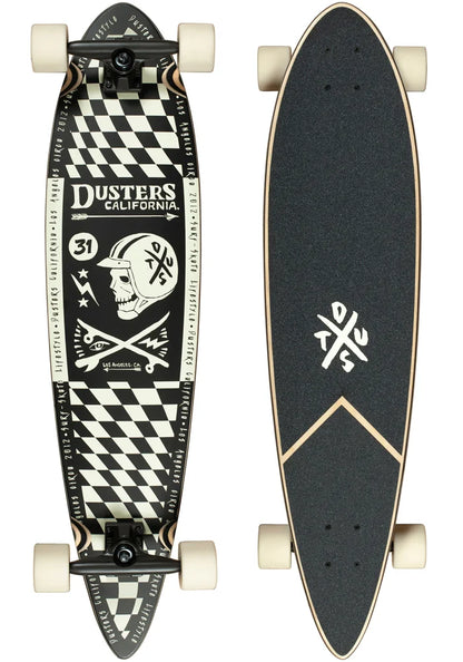 Dusters Moto Checker 37" Longboard Skateboard