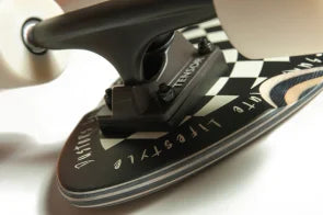 Dusters Moto Checker 37" Longboard Skateboard