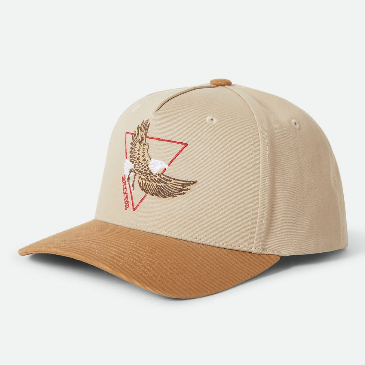 Brixton Opal C Sand/Dark Khaki NP MP Snapback Hat