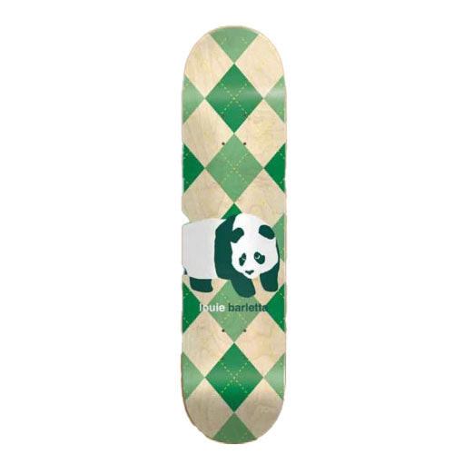 Enjoi Barletta Peekaboo Pro Panda Natural/Green Super Sap Resin 7 8.25" Skateboard Deck